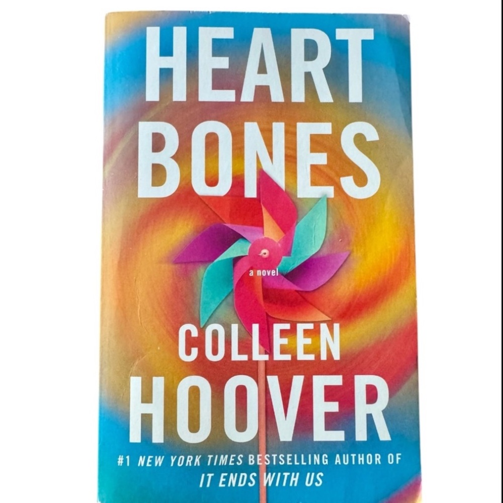 Heart Bones by Colleen Hoover Paperback Romance